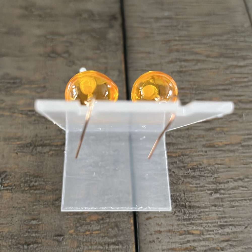 Yellow Suckers Earrings - Picture 3 of 4